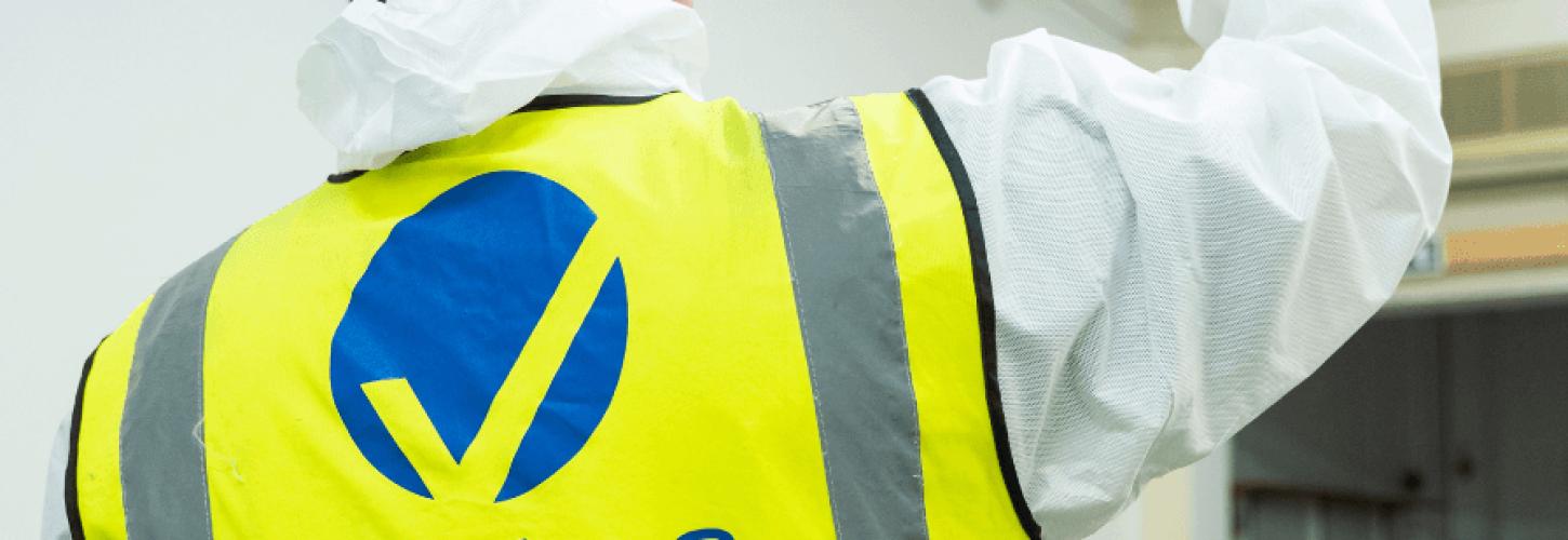 Vintec member of team searching for asbestos